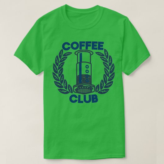 Coffee Club T-shirt (Design voorkant)