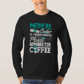 Coffee Codering Icd Assistant Programmer Medical C T-shirt (Voorkant)