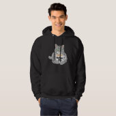 Coffee  Coffee Cat Coffee Drinkers Cute Cat Hoodie (Voorkant volledig)