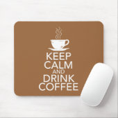 Coffee Coffee Coffee-cadeauobjecten houden Muismat (Met muis)