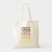 COFFEE COFFEE COFFEE COFFEE TOTE BAG (Voorkant)