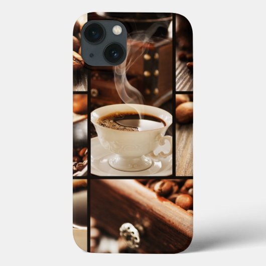 Coffee Collage Case-Mate iPhone Case (Achterkant)