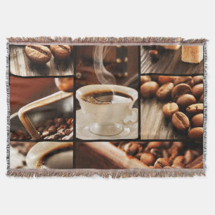 Coffee Collage Deken