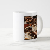 Coffee Collage Extra Grote Mok (Voorkant rechts)