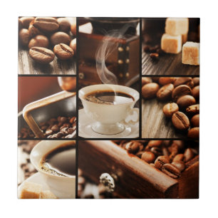 Coffee Collage Tegeltje