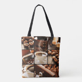 Coffee Collage Tote Bag (Achterkant)