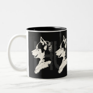 Coffee Cool Siberian Husky Cup Cool Mok