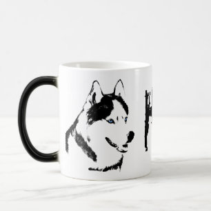 Coffee Cool Siberian Husky Cup Cool Mok