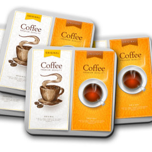 Coffee Cork Onderzetter Set koffiemerk