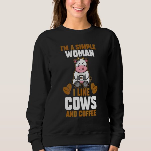 Coffee Cow Trui (Voorkant)
