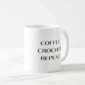 Coffee Crochet Repeat Mug (Devant droit)