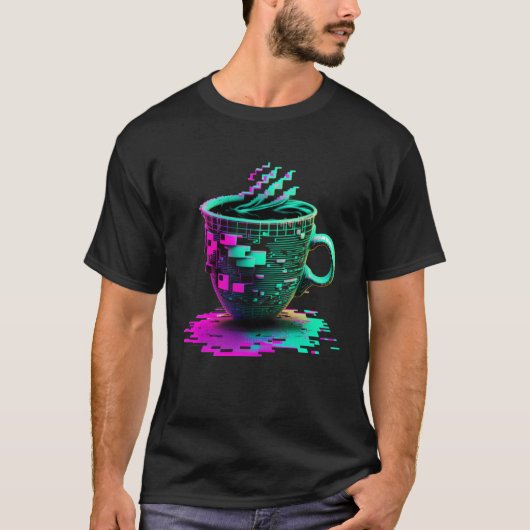 Coffee Cup 10 T-shirt (Voorkant)