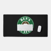 Coffee cup and beans logo custom counter (Clavier et souris)