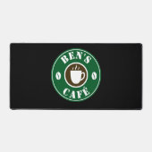 Coffee cup and beans logo custom counter (Recto)