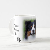Coffee Cup Australian Shepherd Koffiemok (Voorkant links)