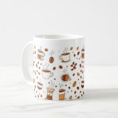 Coffee Cup Ceramic Mug - Parfait pour les amateurs (Devant gauche)