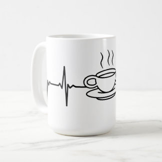 Coffee cup EKG Koffiemok