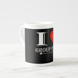 Coffee Cup I Love Group Play Porselein Kop