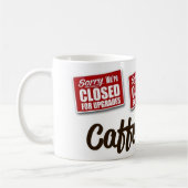 Coffee Cup Mug Caffeine Fixer (Gauche)