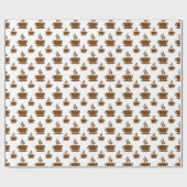 Coffee Cup patroon Cadeaupapier (Vlak)