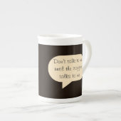 Coffee cup porselein kop (Voorkant rechts)