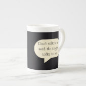 Coffee cup porselein kop (Voorkant rechts)