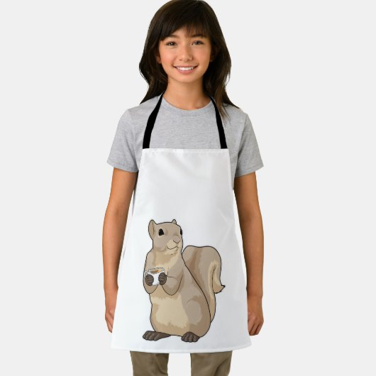 Coffee Cup Schort (Insitu)