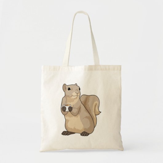 Coffee Cup Tote Bag (Voorkant)