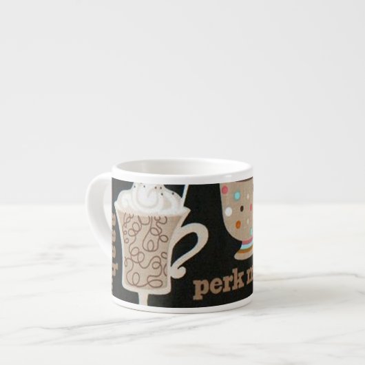 Coffee Cups Cafe Espresso Mok (Voorkant links)
