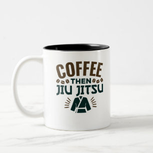 Coffee Dan Jiu Jitsu BJJ Jiujitsu Tweekleurige Koffiemok