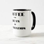 COFFEE | De boon van inspiratie! Mok (Voorkant rechts)