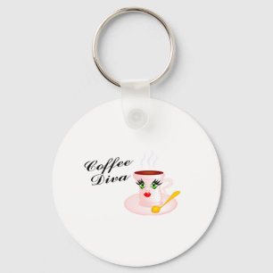 Coffee Diva Sleutelhanger