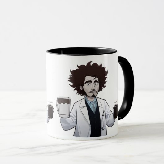Coffee Doctor Funny Mug Mok (Voorkant rechts)