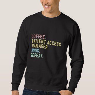Coffee Dogs Patient Toegang Manager Trui