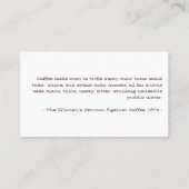 Coffee Drink Punch / Loyalty Card (Achterkant)