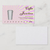 Coffee Drink Punch / Loyalty Card (Voorkant / Achterkant)