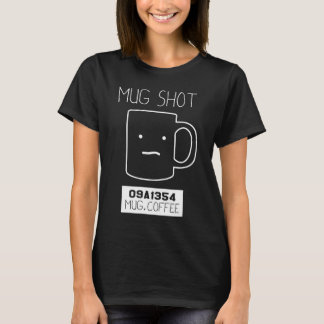 Coffee Drinker Gift Pun Mok Shot T-shirt