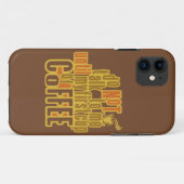 COFFEE EERSTE iPhone case-mate Case-Mate iPhone Case (Achterkant (horizontaal))
