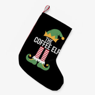 Coffee Elf Family Matching Group Kerstmis Kleine Kerstsok