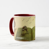 Coffee en Book Avid Readers Gift Cup Mok (Voorkant links)