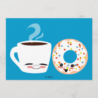 Coffee- en Doughnut-pels Kaart