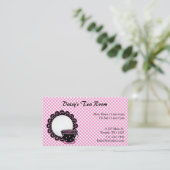 Coffee en saucer Tea en Visitekaartje (Staand voorkant)