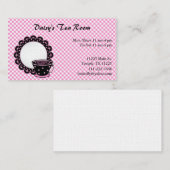 Coffee en saucer Tea en Visitekaartje (Voorkant / Achterkant)