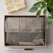 Coffee Ephemera  Adverteren ontkoppeling van kunst Tissuepapier (Geschenk)