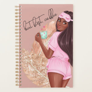 Coffee Faux Pailleté Cheveux Fille Marron Rose Ros