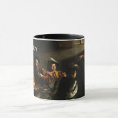 Coffee First! Caravaggio Mug - Custom Name (Centre)