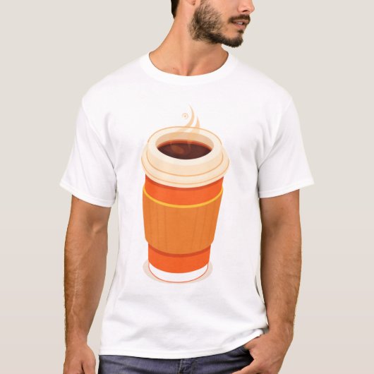 Coffee First Talk Later T-shirt (Voorkant)
