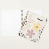 Coffee & Flowers Planner for Book Lovers (Devant avec enveloppe)