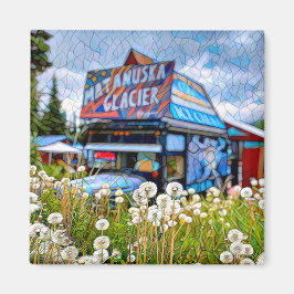 Coffee Food Truck Magnet Magneet