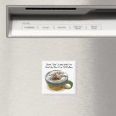 Coffee Fridge Magnet Magneet (Insitu (Vaatwasser))